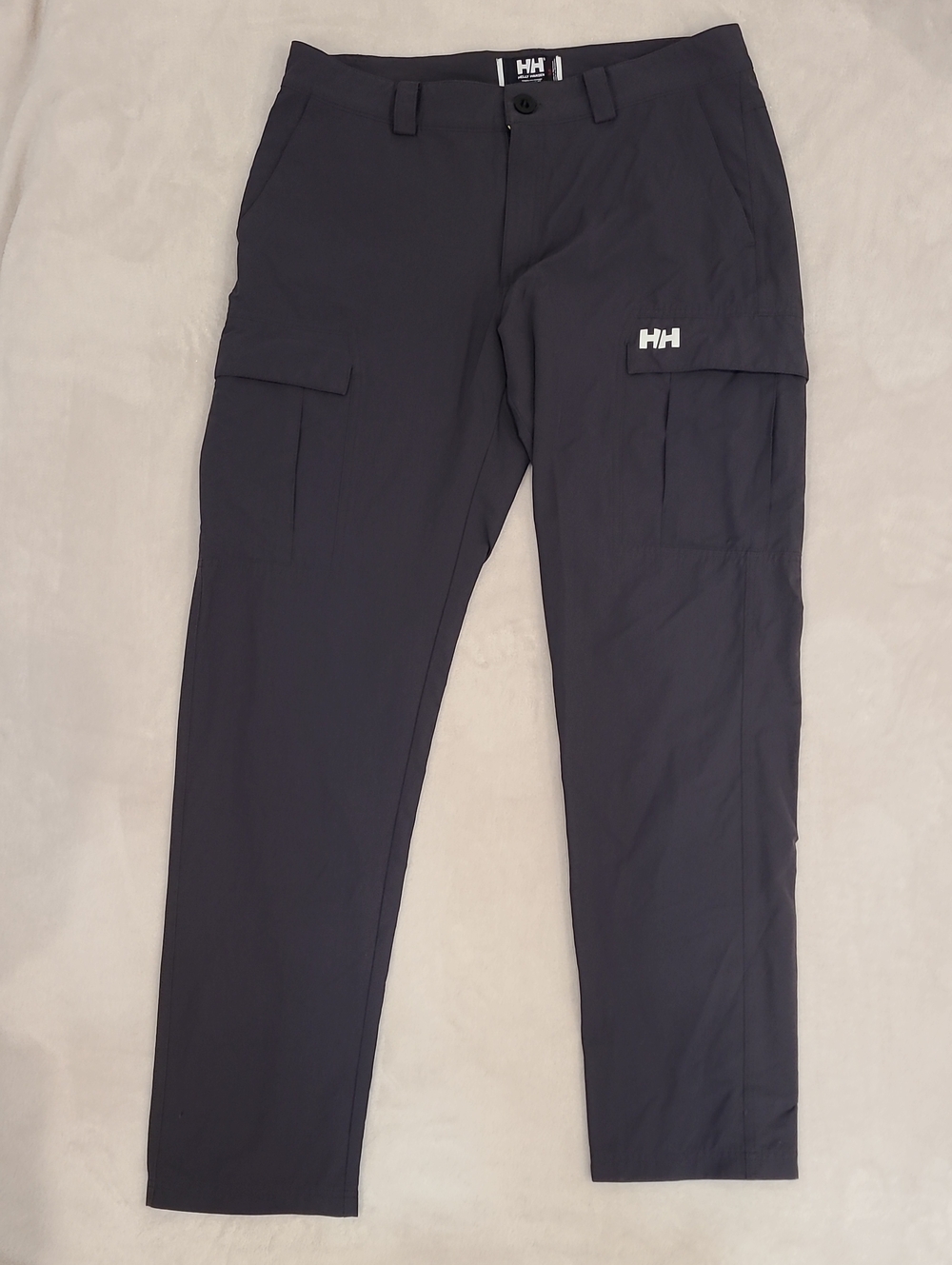 Helly Hansen Men's Dark Gray Cargo Pants with HH Logo
